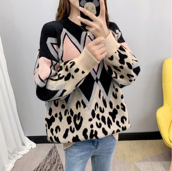 women's sweaters for autumn winter o-neck pullovers casual sweaters shirt long sleeve sweater girls, White;black